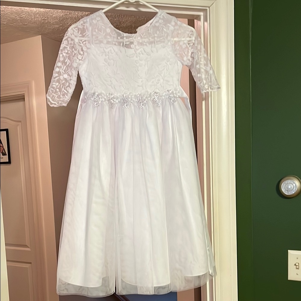 White Lacey dress